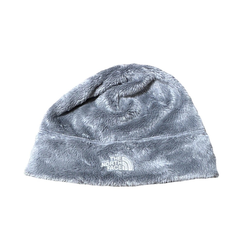 The North Face Gray Solid Beanie Hat M/M Unisex kids Fall Winter